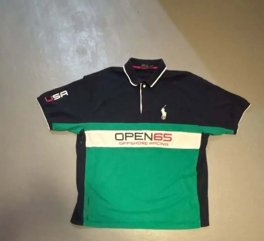 Polo Ralph Lauren Open 65 Offshore Racing Stadium Performance Shirt Mens 3XL